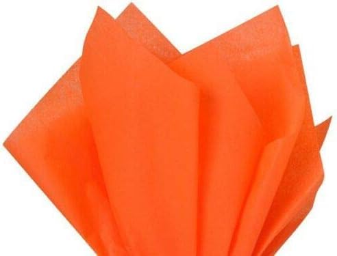 A3 Tissue Paper 100 Sheets for Gift Wrap Party Craft Acid Free (Orange)