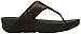 Fitflop Women's Lulu Superglitz Textile Sandal,Black,6 M US