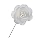 TopTie Lapel Pin Flower Boutonniere for Suit Rose for Wedding (Pack of 12)