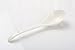 Porlien White Bone China Large Soup Spoons- Soup Ladles (9 Inches)