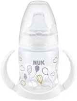 NUK First Choice Sippy Cup 150 ml Easy-Grab Handles Orthodontic Spout view 4