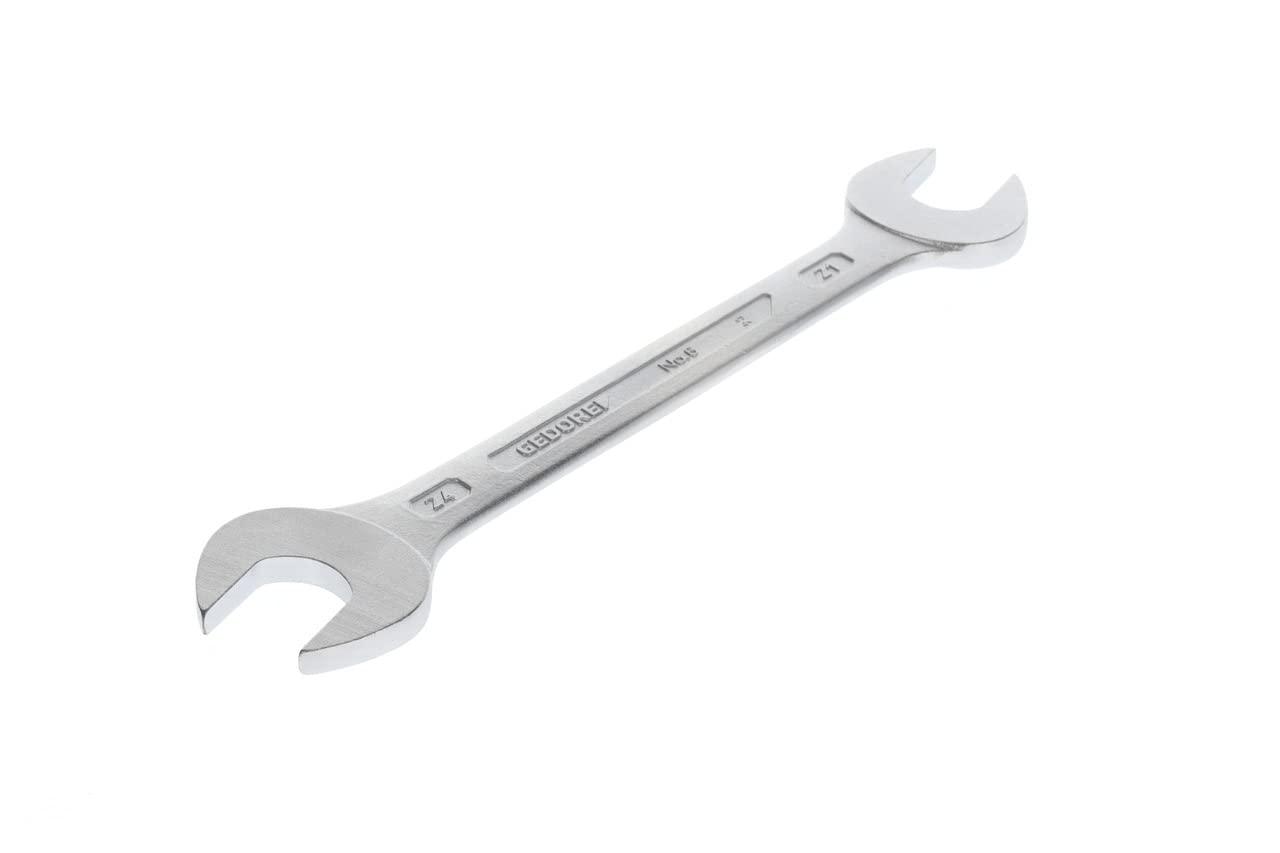 Gedore 6-21X24 21 x 24 mm D3110 Double Open Ended Spanner - Silver