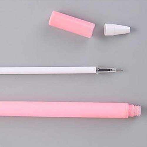 Hosaire 0.5mm Gel Ink Fine Point Pen,Medium Roller Ball Pens Tip Liquid Gel Pen,Students Office Stationary Supplies,12 PCS (Yellow Bean Sprouts) - Thumbnail 2