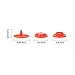 10L0L 15-Color Snaps Plastic Resin Industrial Snaps, 600pcs Plastic Resin Press Stud Cloth Diaper DIY Button Fastener Snap