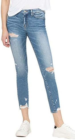 Flying Monkey Jeans Blue Trees Mid Rise 
