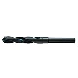 MaxTool 3/4" Silver and Deming Drill Bit (Prentice); High Speed Steel M2; 118 DEG POINT; 6" OAL 1/2" Reduced Shank Black Oxide; SD02B00R048