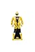 Power Rangers Super Megaforce - Power Rangers Super Megaforce Legendary Ranger Key Pack B, Metallic Red/Yellow with Pink