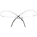 LianSan Designer Titanium Rimless Mens Reading Glasses women Readers Glasses 8013 (+1.25, silver)
