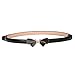 MoYoTo Women's Stylish Bowknot Buckle Thin Patent Leather Waist Belt For Dress