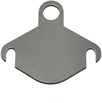 Machter EGR Block Off Plate for DURAMAX Diesel 2004.5-2005 LLY Blocker Stainless Steel Machter