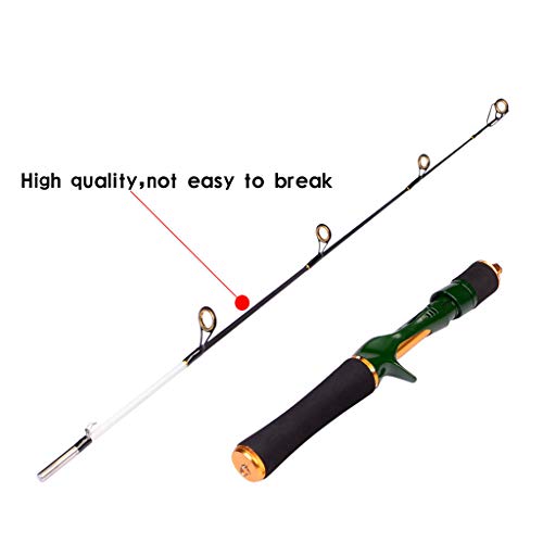 Carbon Fiber Fishing Rod Travel Spinning Lure Rod Sea Saltwater Pole (C)