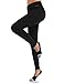 WingsLove Women's Workout Yoga Pants Mid Waist Full Length Leggings