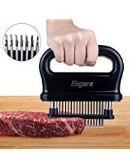 Eligara 4 Meat 48/21 Stainless Steel Needle Blade, Steak Pork Tenderizers with ABS Safe Plastic, Lightweight & Durable Kitchen Cooking T, 7 x 6.8 x 1.8 inches, 48