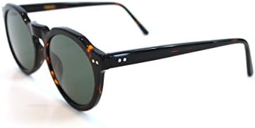 Rebel Optic Vintage Designer Sunglasses - Polarized Sunglasses for Men and Women - Retro Wayfarer Style Discount Sunglasses (Tortoise, Black Smoke)