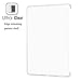 May Chen Case for iPad Pro 12.9 2017 2015 Release,Premium Soft Skin Transparent TPU Rubber Back Cover COMPATIBLE with Apple Smart Keyboard and Smart Cover for iPad Pro 12.9 inch,Crystal Clear