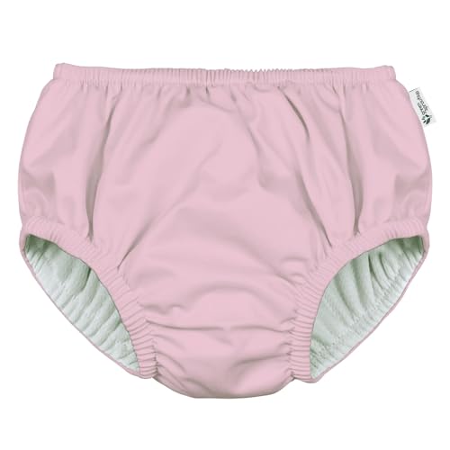 green sprouts Eco Pull-Up Reusable Absorbant Swim Diaper - Pink - 3T