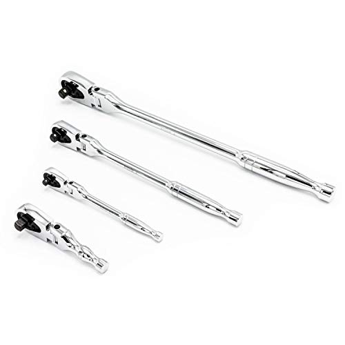 GEARWRENCH 4 Pc. 1/4", 3/8" & 1/2" Drive 120XP™ Flex Head Ratchet Set