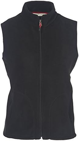 Woolrich Women's Andes Fleece Vest, Black, Medium