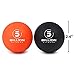 5BILLION FITNESS Massage Lacrosse Balls 2pack, Therapy Massage Ball for Trigger Point Therapy Deep Tissue Massage Myofascial Release,Muscle Roller Ball for Sore Muscles Shoulders Neck Back Foot