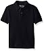 Nautica Big Boys' Uniform Short Sleeve Pique Polo, Navy, X-Large/18/20