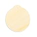 Juvale 48 Pack 3 Inch Wooden Circles for Holiday Crafts, DIY Wooden Circle Ornaments, Blank Wood Disks for Christmas Tree Decorations, 2.8 x 0.08 x 3 Inches