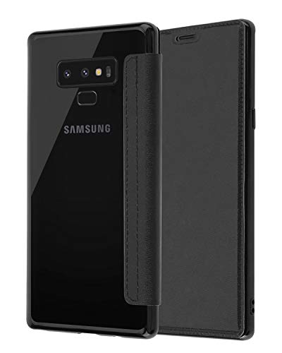 Casetego galaxy note 9 case,slim pu leather folio flip …