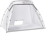 VEVOR Portable Spray Paint Shelter Tent 7.5x5.2x5.2ft with Floor DIY Hobby Booth view 12
