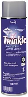 R3 CHICAGO 91224 Twinkle Stainless Steel Cleaner & Polish, Aerosol, 17 oz