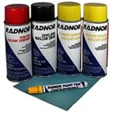 RADNOR RAD64000218 Nuclear Grade NDT Inspection Kit &ndash; 5-Can Aerosol Kit for Dye Penetrant Crack Detection