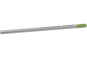 POKINGE Underglaze Pencils,Ceramic Art Underglaze Colored Pencils DIY Handmade Ceramic Hand-Painted Glaze Chalk Pottery Painting and Coloring Tools(Green)