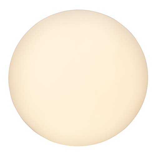 BRILLIANT lámpara Fakir LED aplique y plafón 30cm blanco/blanco cálido | 1x 12W LED integrado, (800lm, 3000K) | Escala A ++ a E | Ahorro de energía y durabilidad gracias al uso de LED