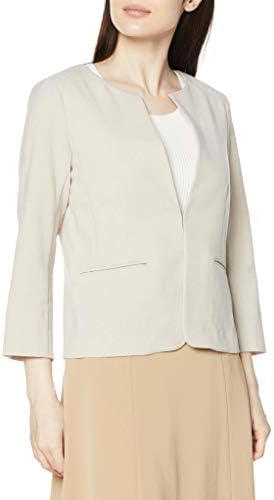 Natural Beauty Basic Women’s Tailored Jacket, Linen-Like Oxford Setup