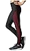 adidas Womens Ultimate Climawarm Running Leggings (X-Large, Black/Maroon)