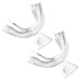 EZGO Pack of 2 Thermo-molding Custom Fitting Dental Teeth Whitening Trays with Storage Case, Boil & Bite Bleaching Trays for Teeth Whitening Gel