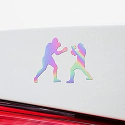 Decal Stickers of Boxers Boxing Silhouette S