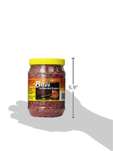 Nature Zone  Bites for Bearded Dragons,  Soft Moist Food, 24-Ounce