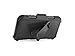 Griffin, iPhone 8 Plus Case, Survivor Extreme Protective Case with Belt Clip, 10ft Drop Tested, Works with Wireless Charging, Black/Black