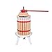 Fruit Wine Press 1.6 Gallon Solid Wood Basket Cider Press Apple Press Berries Press Wine Making Press