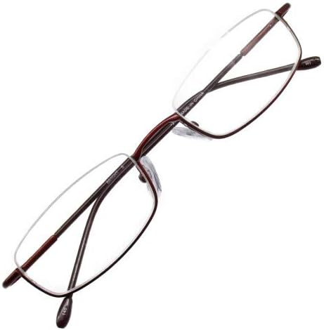 Amazon Co Jp 老眼鏡 アンダーリム タイプ リーディンググラス おしゃれ メタル シニアグラス 服 ファッション小物