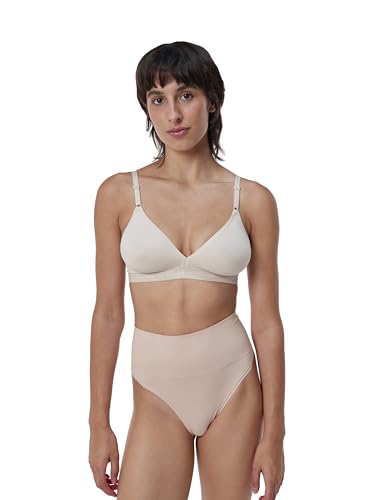 Triumph Beauty-Full Essential WDP Wired Padded Bra with Detachable Straps Femme, Nude Beige, 75C