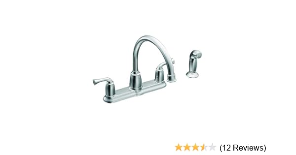 Moen Ca87553 High Arc Kitchen Faucet With Side Spray From The
