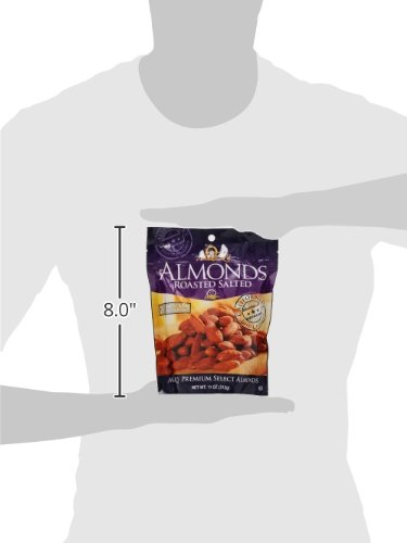 Madi K's Roasted and Salted Almonds, 11-Ounce Pouches (Pack of 4) - Thumbnail 4