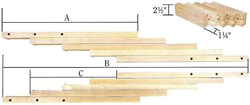 DutchCrafters Unfinished Maple Wood Table Extension Slide (23)