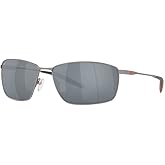 Costa Del Mar Mens Turret Rectangular Sunglasses