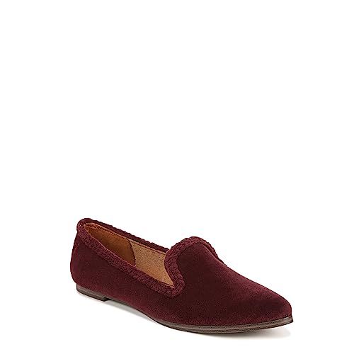 ZODIAC Women’s Hill Loafer Fashion Flats Wine Red Fabric 9 M