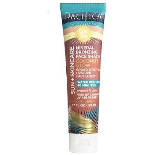 pacifica mineral bronzing face shade coconut glow spf 30
