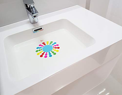 STAN BOUTIQUE Silicone Bathtub Stopper Bath Tub Drain Plug Cute for Baby Suction Rubber Sink Flat Cover Kitchen Bathroom and Laundry 6 Inches