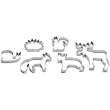 Ikea Stainless Steel Pastry Cutter 301.330.46, Set of 6, Silver