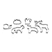 Ikea Stainless Steel Pastry Cutter 301.330.46, Set of 6, Silver