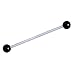 Oasis Plus 7pcs 14G Clear Glitter Balls Sport or Pregnancy Navel Belly Button Ring 1.5'' Flexible Bio Flex Barbell